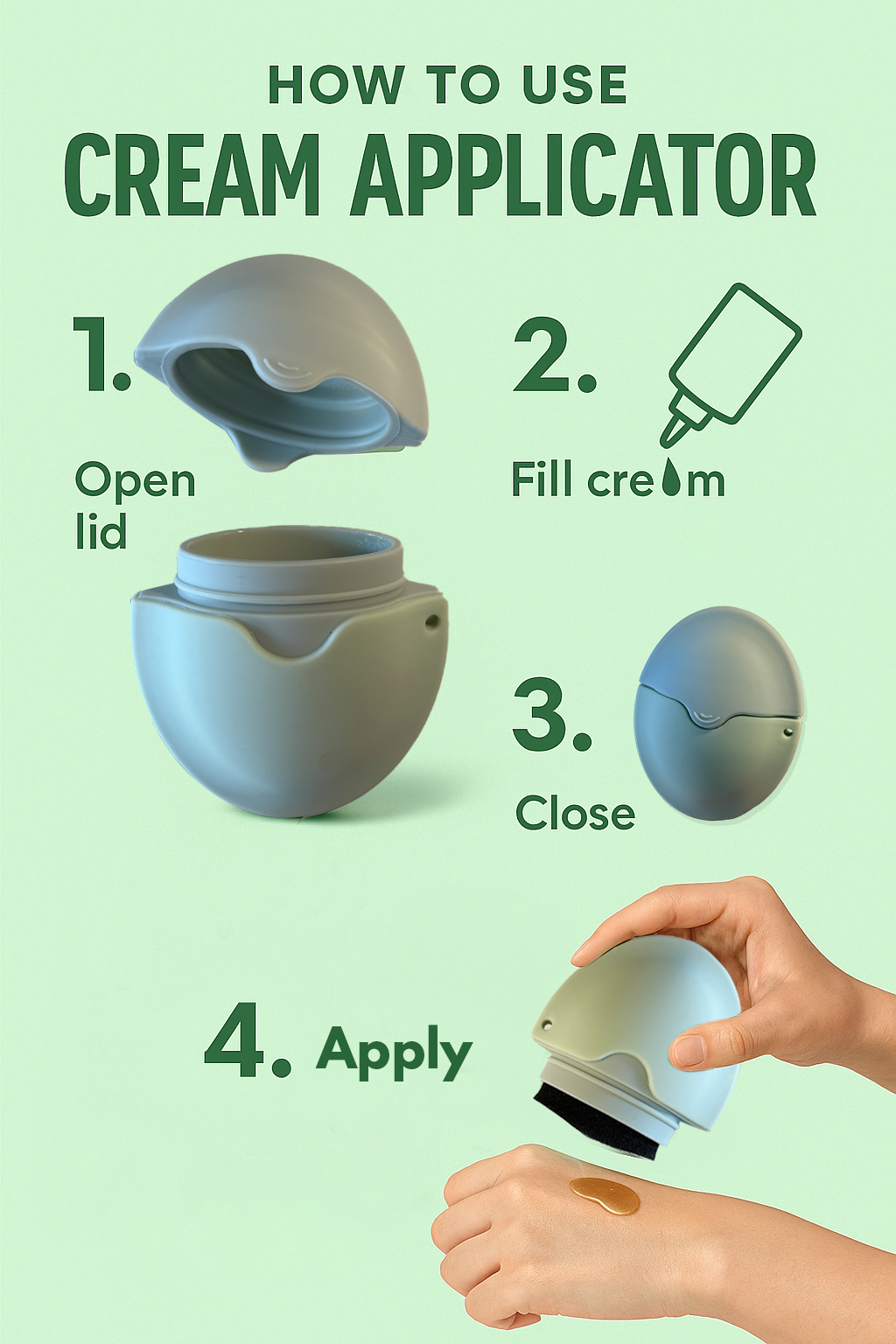 SmoothRoll – Cream Applicator